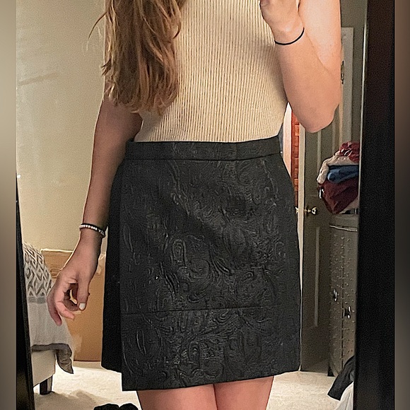 J Crew Women’s Origami Faux Wrap Mini Skirt - Picture 5 of 9